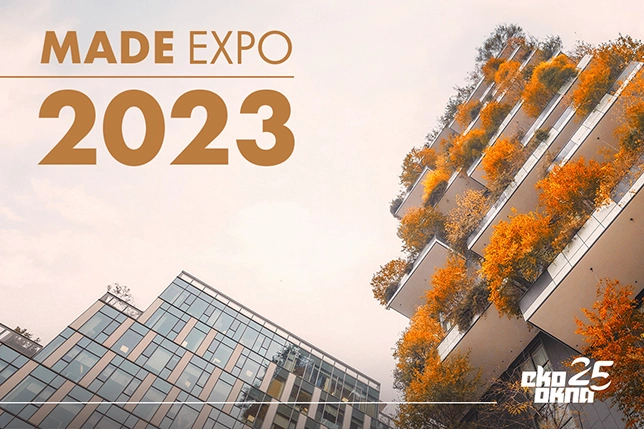 Ciao, Milaan! Eko-Okna gaat naar Made Expo 2023