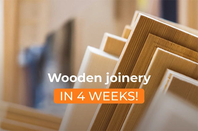 Wood joinery in 4 weeks
