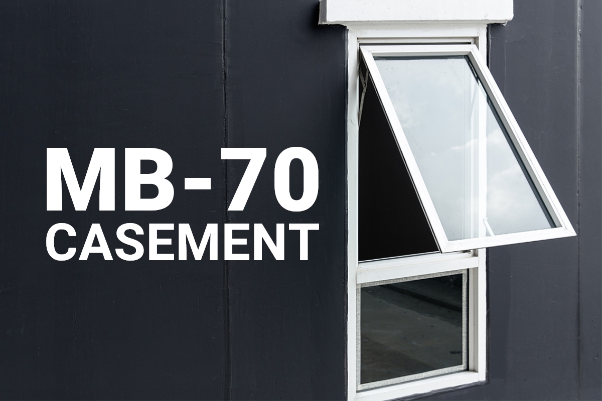 Explore the MB-70 Casement – outward opening windows