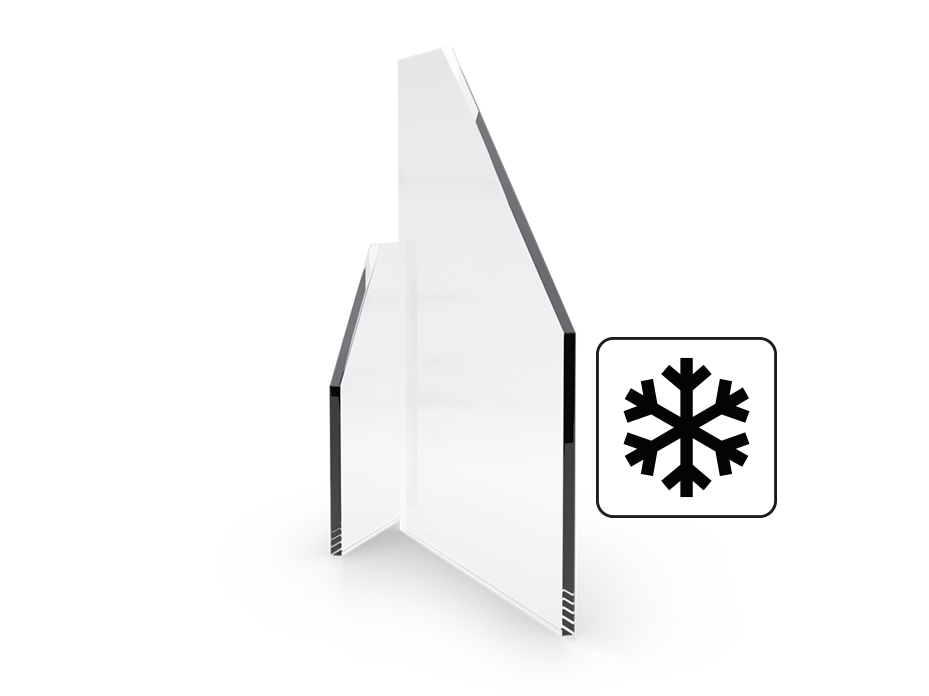 Isolatieglas (laag emissie/HR)
